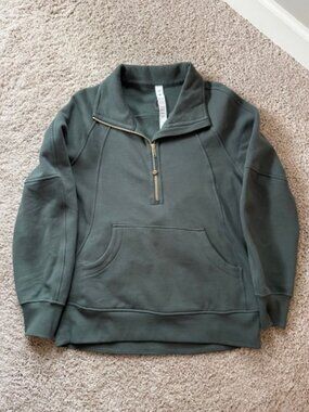 Lululemon Scuba Oversized Funnel-Neck Half Zip Long